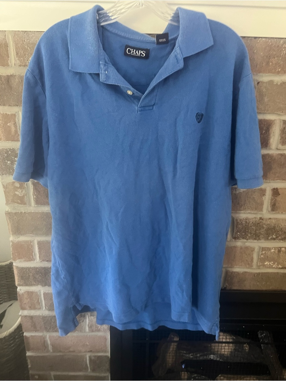 Chaps Men's Royal Blue Polo Shirt